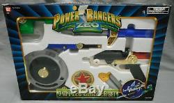 Vintage Power Rangers Zeo Blaster Weapon Set Cosplay Bandai 1996 MMPR Figure
