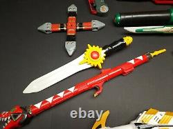 Vtg Lot Mmpr Power Rangers Weapons Swords Guns Ninja Storm Cosplay No Figures