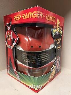 Vtg Power Rangers Red Ranger Costume kids Cosplay Sz Med withOriginal Box 1994