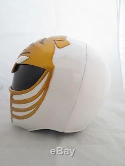 White Mighty Morphin Power Rangers Wearable 11 Helmet Cosplay Prop Costume Mmpr