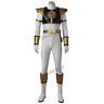 White Bodysuit Tommy Oliver White Ranger Cosplay Costumes Power Rangers Outfit
