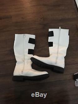 White Power Ranger Costume / Cosplay Suit Armor MMPR Tommy Oliver Halloween
