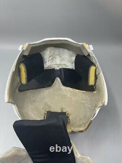 White Power Ranger Helmet Mighty Morphin Cosplay Mask Costume (Aniki Cosplay)