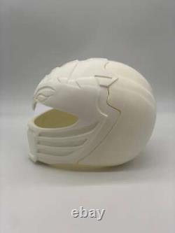 White Power Rangers Cosplay Helmet