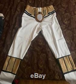 White Ranger Costume Cosplay Prop Custom With Helmet Power Rangers