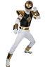 White Ranger Costume Power Rangers Halloween Cosplay Replica Outfit XCOSER