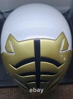 White Ranger Mighty Morphin Power Rangers Helmet Aniki Cosplay Kiba Ranger