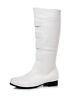 White StormTrooper First Order Cosplay Halloween Costume Knee High Boots Mens