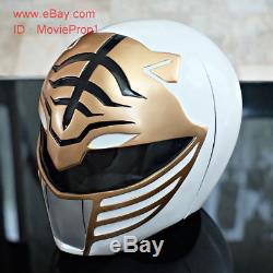 White Tiger Power Ranger Helmet Mighty Morphin Halloween Costume cosplay