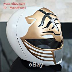 White Tiger Power Ranger Helmet Mighty Morphin Halloween Costume cosplay