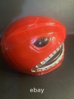 Xcoser Red Power Ranger Cosplay Replica Helmet With T-Shirt