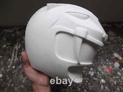 Yellow Mighty Morphin Power Rangers Helmet Raw Resin Cast Cosplay Prop Replica