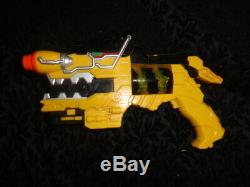 Yellow Power Rangers Deluxe Dino Charge Morpher Cosplay Gun FREE SHIPPING