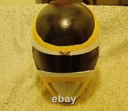 Yellow Power Rangers in Space Cosplay Helmets