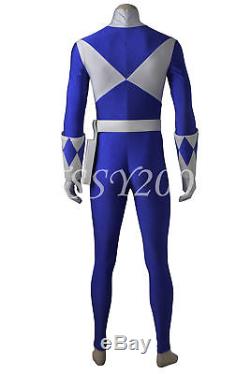 ZYURANGER Power Rangers Blue Ranger Dan Billy costume cosplay Show Halloween