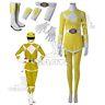 ZYURANGER Power Tiger Ranger Boy Cosplay Costume Yellow Clothing Boots Shoes
