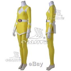 ZYURANGER Power Tiger Ranger Boy Cosplay Costume Yellow Clothing Boots Shoes
