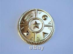 Zeo Tribal Legacy Power Coins-Gold & Weathered Prop Cosplay Master Morpher