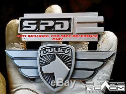 Zord Pilot solid metal Academy Power Rangers SPD Badge cosplay prop replica