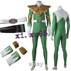 Zyuranger Dragon Power Ranger Burai Cosplay Costume Superhero Full Set Customize