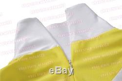 Zyuranger Power Tiger Ranger Boy Yellow Cosplay Costume Top Pants Gloves Shoes